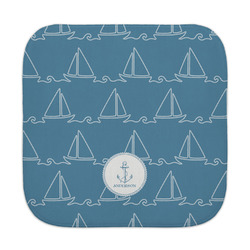 Rope Sail Boats Face Towel (Personalized)