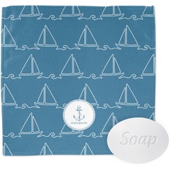 Rope Sail Boats Washcloth (Personalized)