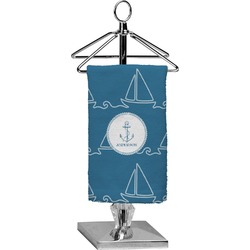 Rope Sail Boats Finger Tip Towel - Full Print (Personalized)