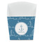 Rope Sail Boats French Fry Favor Box - Front View