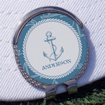 Rope Sail Boats Golf Ball Marker - Hat Clip