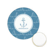 Rope Sail Boats Printed Cookie Topper - 1.25" (Personalized)