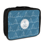 Rope Sail Boats Insulated Lunch Bag (Personalized)