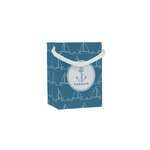 Rope Sail Boats Jewelry Gift Bags - Gloss (Personalized)