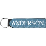 Rope Sail Boats Neoprene Keychain Fob (Personalized)