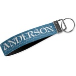 Rope Sail Boats Webbing Keychain Fob - Small (Personalized)