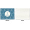 Rope Sail Boats Linen Placemat - APPROVAL Single (single sided)