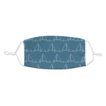 Rope Sail Boats Kid's Cloth Face Mask - Standard