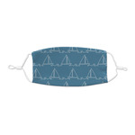 Rope Sail Boats Kid's Cloth Face Mask - XSmall