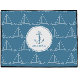 Rope Sail Boats Door Mat (Personalized)