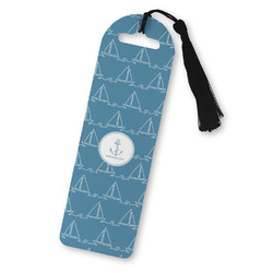 Rope Sail Boats Plastic Bookmark (Personalized)