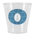 Rope Sail Boats Plastic Shot Glass (Personalized)