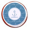 Rope Sail Boats Printed Icing Circle - Large - On Cookie