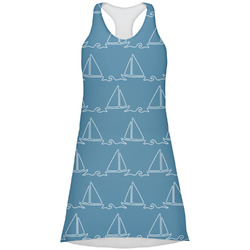 Rope Sail Boats Racerback Dress - X Small