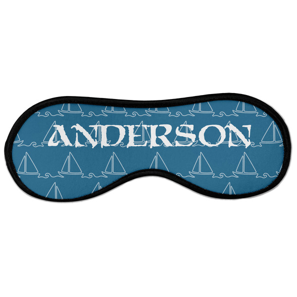 Custom Rope Sail Boats Sleeping Eye Masks - Large (Personalized)