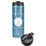 Rope Sail Boats Stainless Steel Skinny Tumbler (Personalized)