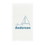 Rope Sail Boats Guest Paper Towels - Full Color - Standard (Personalized)