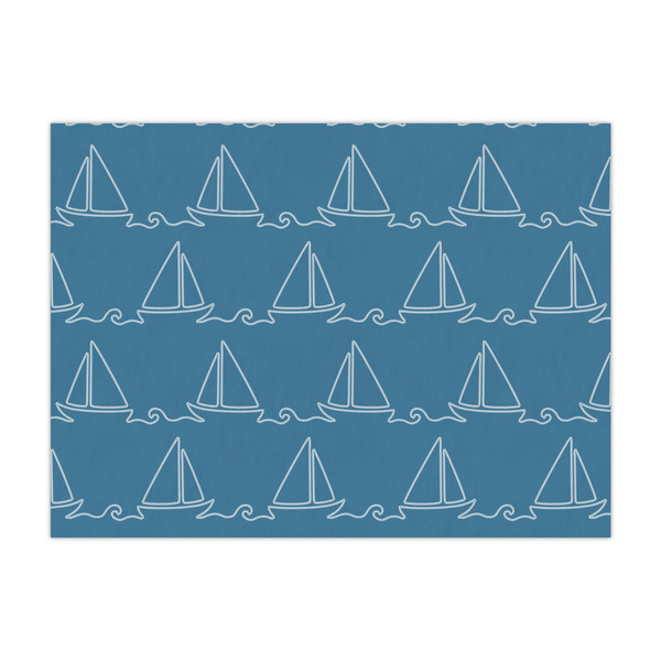 Custom Rope Sail Boats Large Tissue Papers Sheets - Heavyweight