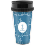 Rope Sail Boats Acrylic Travel Mug without Handle (Personalized)