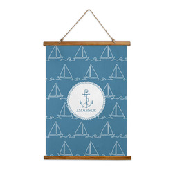 Rope Sail Boats Wall Hanging Tapestry (Personalized)