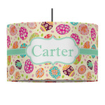 Easter Eggs 12" Drum Pendant Lamp - Fabric (Personalized)