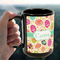 Easter Eggs 15oz. Black Mug - LIFESTYLE