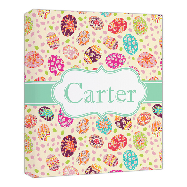 Custom Easter Eggs Canvas Print - 20x24 (Personalized)