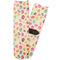 Easter Eggs Adult Crew Socks - Single Pair - Front and Back