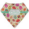 Easter Eggs Bandana Folded Flat