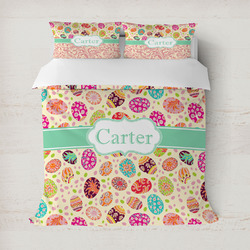 Easter Eggs Duvet Cover Set - Full / Queen (Personalized)