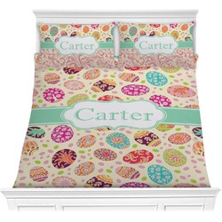 Easter Eggs Comforter Set - Full / Queen (Personalized)
