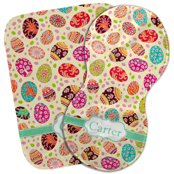 Custom Easter Eggs Burp Cloth (Personalized)