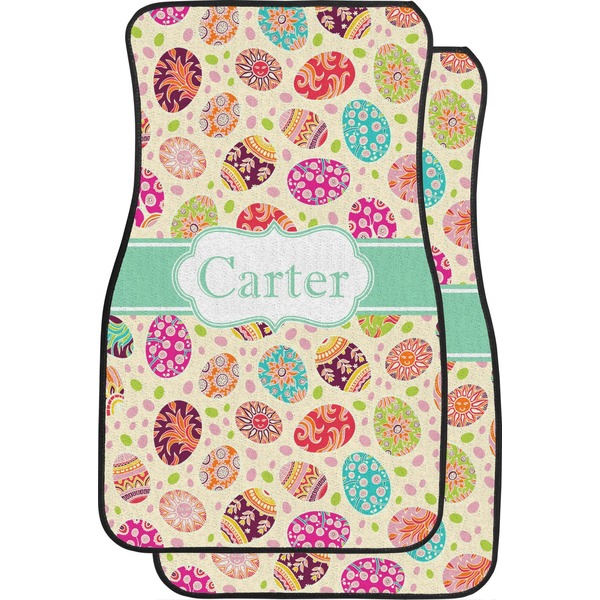 Custom Easter Eggs Car Floor Mats (Personalized)