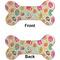 Easter Eggs Ceramic Flat Ornament - Bone Front & Back (APPROVAL)