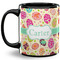 Easter Eggs Coffee Mug - 11 oz - Full- Black