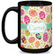 Easter Eggs Coffee Mug - 15 oz - Black Full