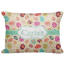 Easter Eggs Decorative Baby Pillowcase - 16"x12" (Personalized)