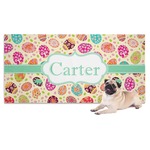 Easter Eggs Dog Towel (Personalized)