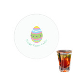 Easter Eggs Printed Drink Topper - 1.5" (Personalized)