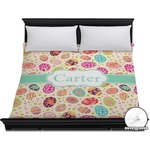 Easter Eggs Duvet Cover - King (Personalized)