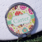 Easter Eggs Golf Ball Marker - Hat Clip