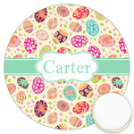 Easter Eggs Printed Cookie Topper - 3.25" (Personalized)