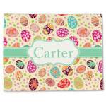 Easter Eggs Single-Sided Linen Placemat - Single w/ Name or Text