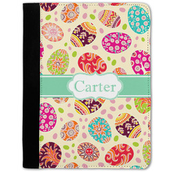 Easter Eggs Notebook Padfolio - Medium w/ Name or Text