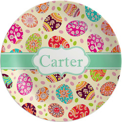 Easter Eggs Melamine Salad Plate - 8" (Personalized)