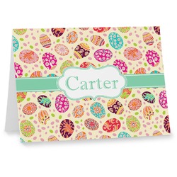 Easter Eggs Note cards (Personalized)