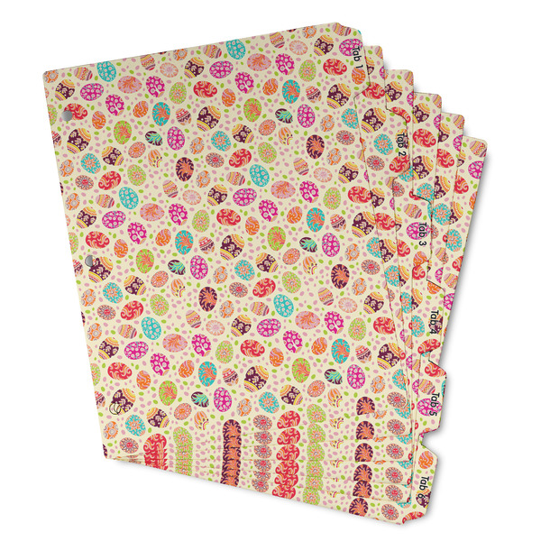 Custom Easter Eggs Binder Tab Divider - Set of 6 (Personalized)