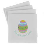 Easter Eggs Absorbent Stone Coasters - Set of 4 (Personalized)