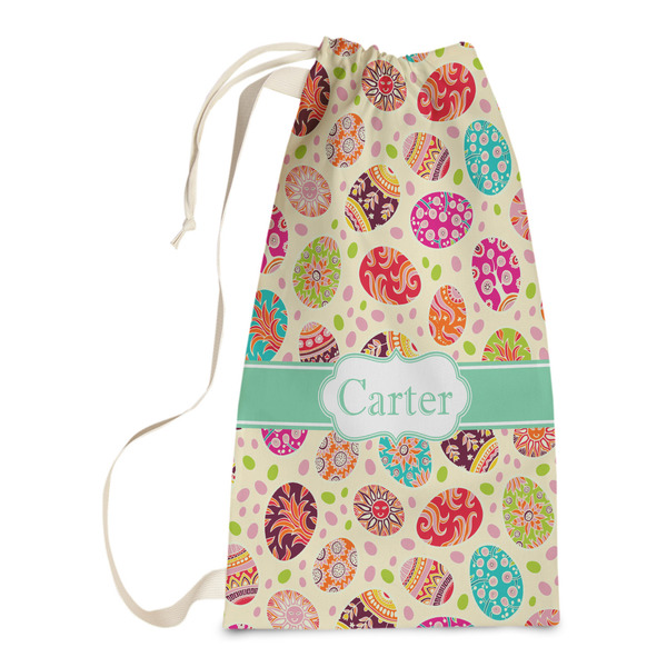 Custom Easter Eggs Laundry Bags - Small (Personalized)