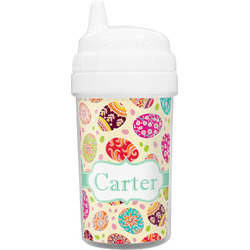 Easter Eggs Toddler Sippy Cup (Personalized)